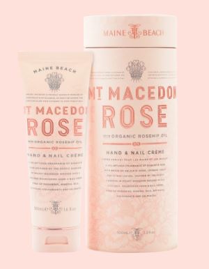 MAINE BEACH Mt Macedon Rose Hand & Nail Crème 100ml in BOX